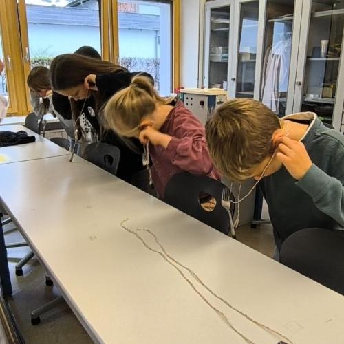 besuch an der ms haiming physikraum