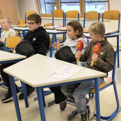 besuch an der ms haiming musikraum