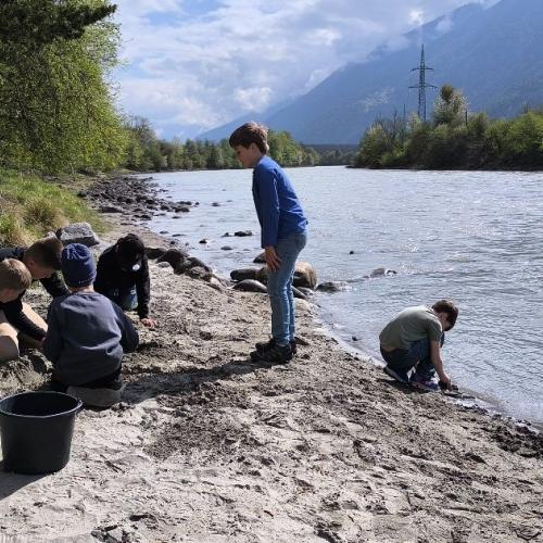gruppenarbeit am inn