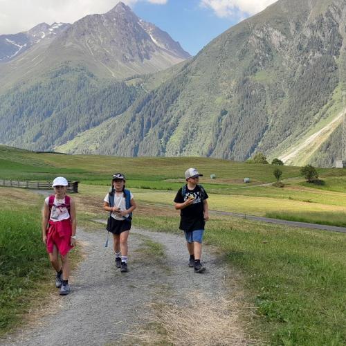 beim Wandern