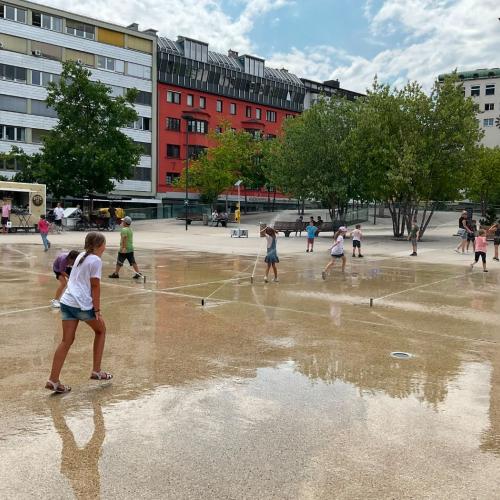 abkühlung landhausplatz