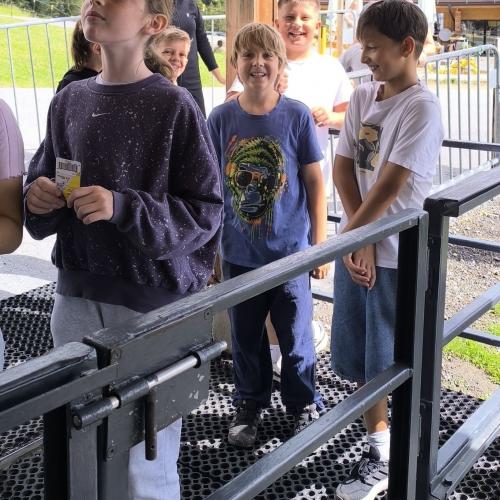 vor dem coaster start