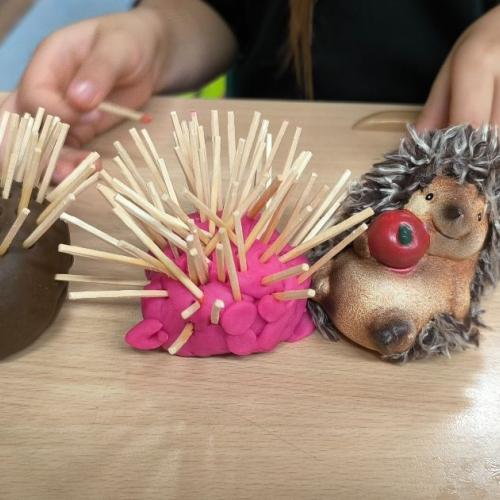 Igel kneten