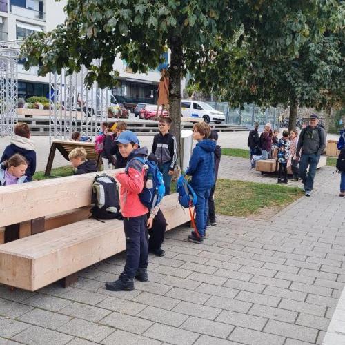 Jause beim Fischergries