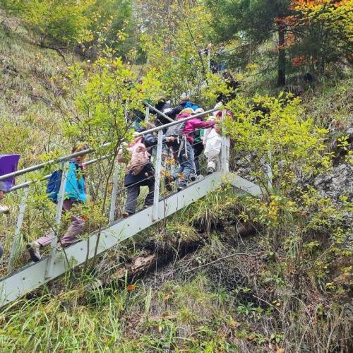 Treppen zur Tischofer Höhle