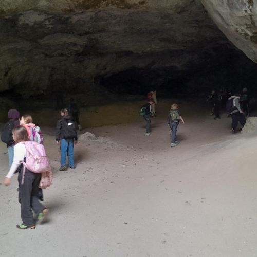 In der Höhle...