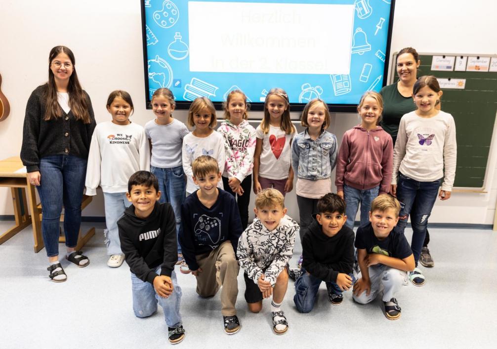 Klassenfoto der 2b-Klasse 25/26