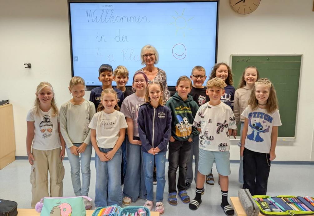 Klassenfoto der 4a-Klasse 25/26
