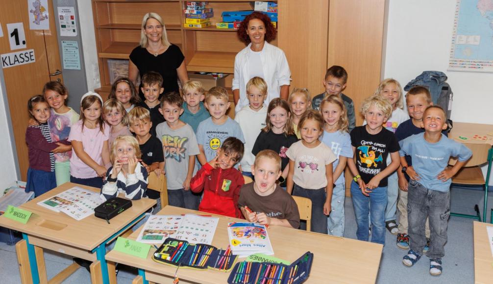 Klassenfoto der 1. Klasse 26/27