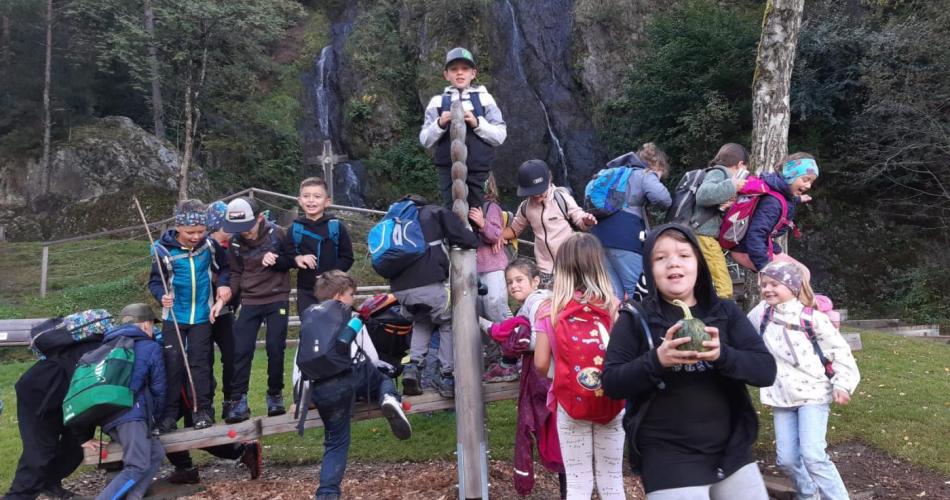 2.klassen wandertag silz