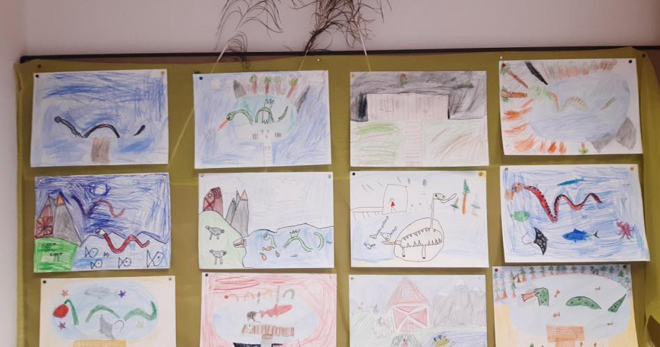 Bilder vom Drachen im Brandsee