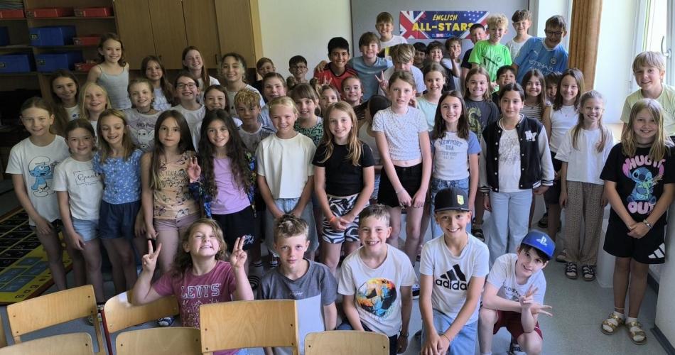 alle kinder der 3.und4.klassen