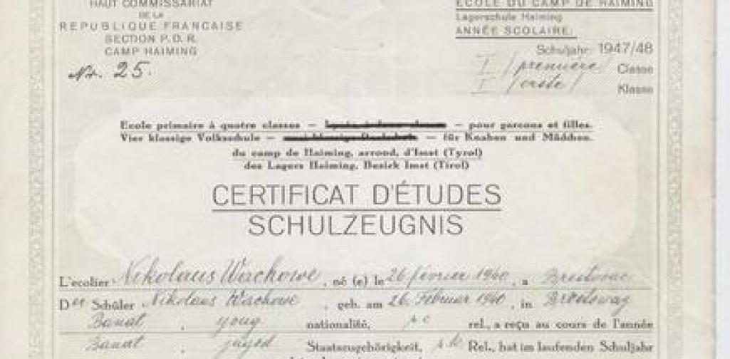 Zeugnis Lagerschule Zeugnis Lagerschule